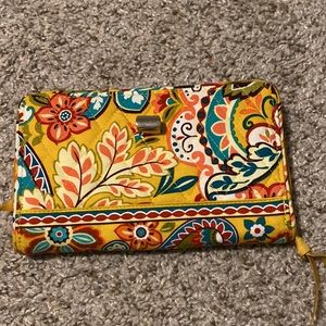 Vera Bradley turn lock wallet
